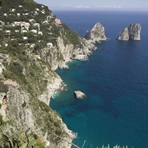 Faraglioni Rocks, Capri, Campania, Italy