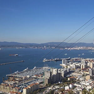 Gibraltar, Rock of Gibraltar, Cable car