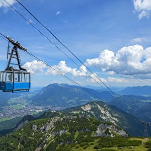 Hochalmbahn cable car, Garmisch-Partenkirchen, Bavaria, Germany