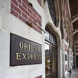 Orient Express restaurant, Sirkeci railway station, Istanbul, Turkey