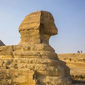 Pyramid of Cheops and the Sphinx, Giza, Cairo, Egypt