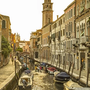 Rio de San Barnaba, Dorsoduro, Venice, Veneto, Italy