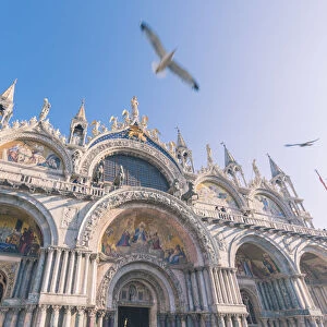 St Marks Basilica, St Marks Square, Venice, Veneto, Italy