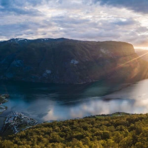 Stegastein lookout, Aurlandsvangen, Sogn og Fjordane, Norway