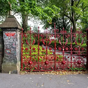 Strawberry Field (made famous by the Beatles), Liverpool, Merseyside, England, UK