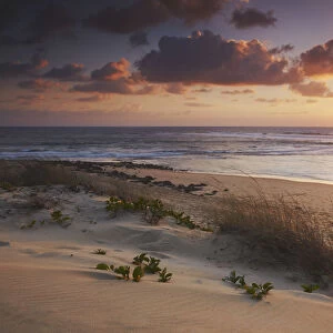 Sunrise on Tofo beach, Tofo, Inhambane, Mozambique