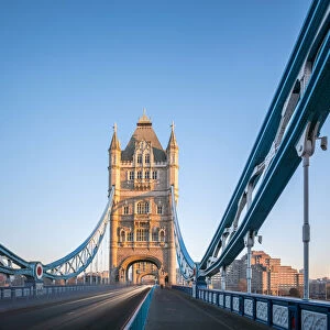 United Kingdom, England, London. South Tower of Tower Bridge
