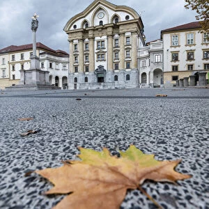 Ursuline church of the holy trinity, Ljubiana, Slovenia