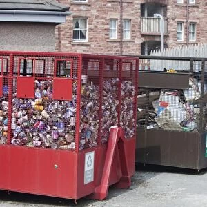 A recycling facility on Barrow Island in Barow in Furness, Cumbria, UK