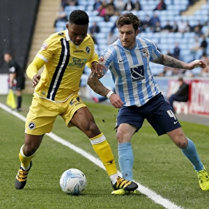 Mahlen Romeo vs. Romain Vincelot: Intense Rivalry in Sky Bet League One Clash between Coventry City and Millwall (2015-16)