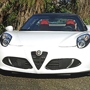 Alfa Romeo 4C Spider, 2015, White