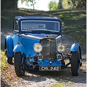 Aston Martin 1. 5-litre 1935 Blue 2-tone