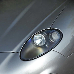 Aston Martin DB AR1 Zagato Convertible, 2004, Grey, metallic