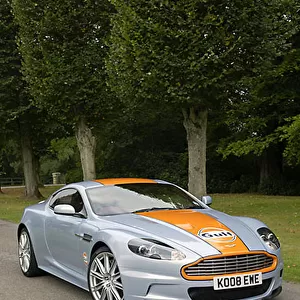 Aston Martin DBS (formerly owned by Dr. Ulrich Bez, CEO of Aston Martin) 2008 blue