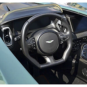 Aston Martin V12 Speedster 2021 Green and white