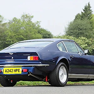 Aston Martin V8 Vantage, 1984, Blue, dark