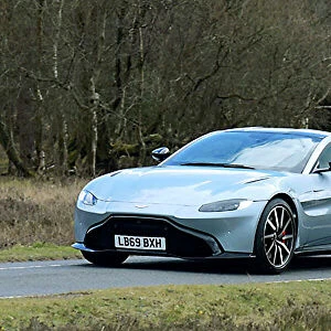Aston Martin Vantage Coupe 2019 Blue light, metallic