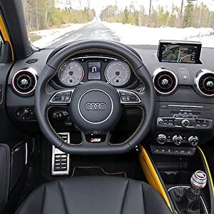 Audi S1 Quattro, 2014, Yellow