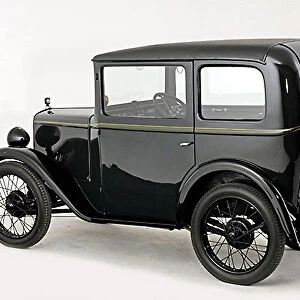 Austin Seven, 1930, Green, dark