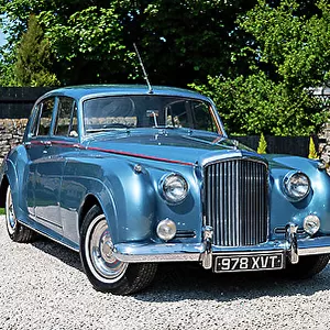 Bentley S2 Saloon 1961 Blue metallic, red details