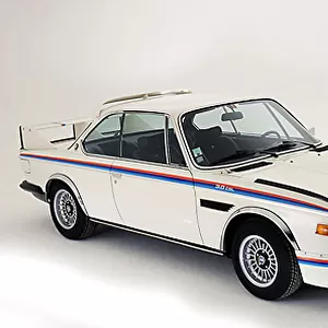 BMW 3. 0CSL Batmobile, 1974, White, red & blue details
