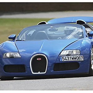 Bugatti Veyron Grand Sport blue 2009 Goodwood FOS 09