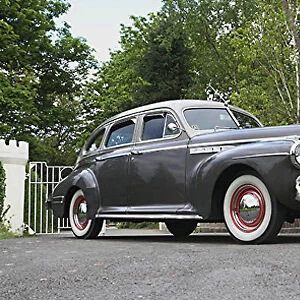 Buick Eight, 1941, Grey, 2-tone