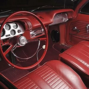 Chevrolet Corvair Monza Spider Convertible, 1964, Red, white roof
