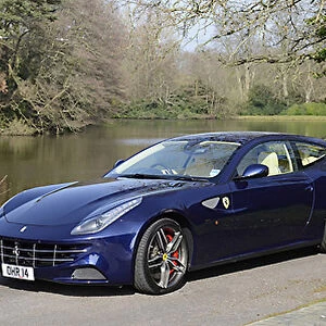 Ferrari FF, 2012, Blue, dark