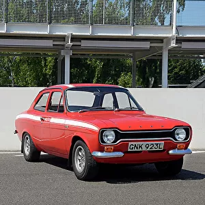 Ford Escort Mexico (1600cc) 1972 Red (flame) and white