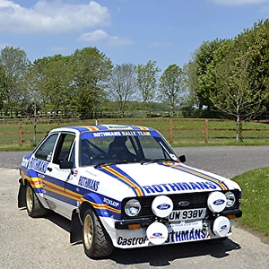 Ford Escort Mk. 2 (Rothmans Rally livery), 1979, White, Rothmans livery