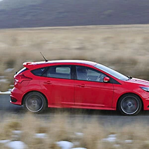 Ford Focus ST, 2015, Red