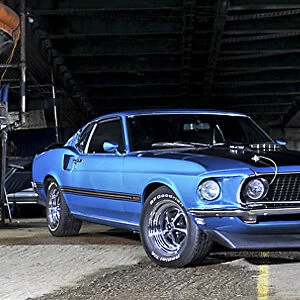 Ford Mustang Mach 1 1969 Blue