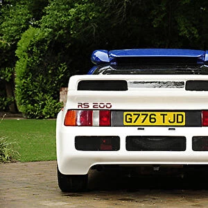 Ford RS200, 1989, White, & blue