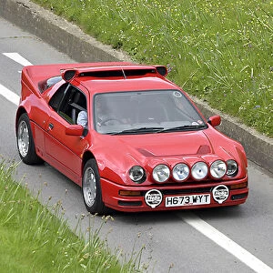 Ford RS200, 1990, Red