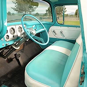 GMC V8 Pickup Series 101 (ex-Steve McQueen), 1958, Blue, & white