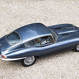 Jaguar E-Type Series 1 3. 8 Coupe, 1961, Blue