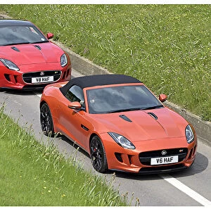 Jaguar F-Type V6s Roadster, 2014, Orange
