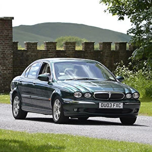 Jaguar X-Type, 2003, Green, metallic