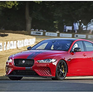 Jaguar XE SV Project 8 (at G wood FOS 2018) 2018 Red dark