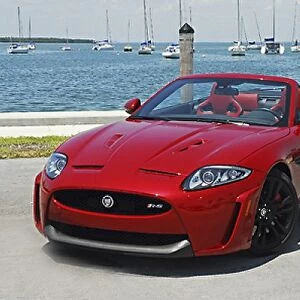 Jaguar XKR-S Convertible, 2012, Red