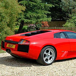 Lamborghini Murcielago, 2004, Red