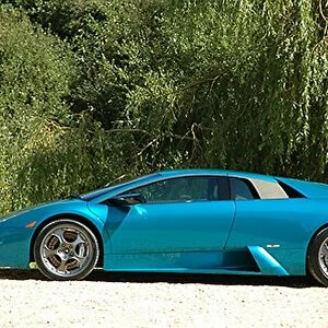 Lamborghini Murcielago 40th Anniversary (ltd edit of 50), 2004, Aqua, carbon wheels