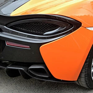 McLaren 570S 2015 Orange & black