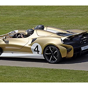McLaren Elva (at G wood FOS 2021) 2021 Gold & white