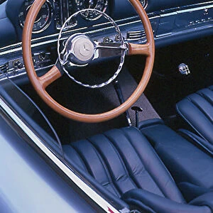 Mercedes-Benz 300SL / SLS Prototype, 1955, Blue, ice