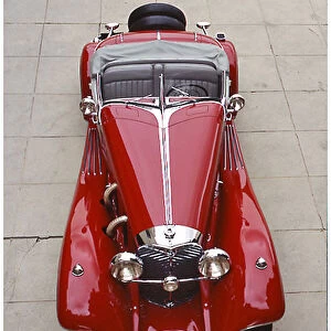 Mercedes-Benz 500K Special Roadster, 1935, Red