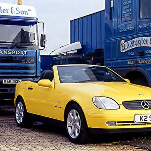 Mercedes-Benz SLK, 1998, Yellow