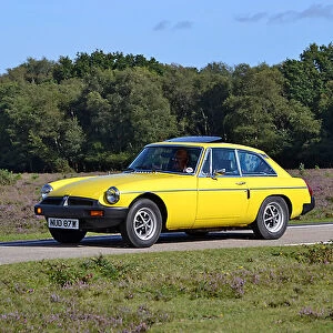 MG MGB GT 1981 Yellow