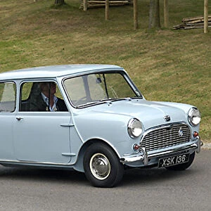 Mini Austin Mini 1960 Blue light